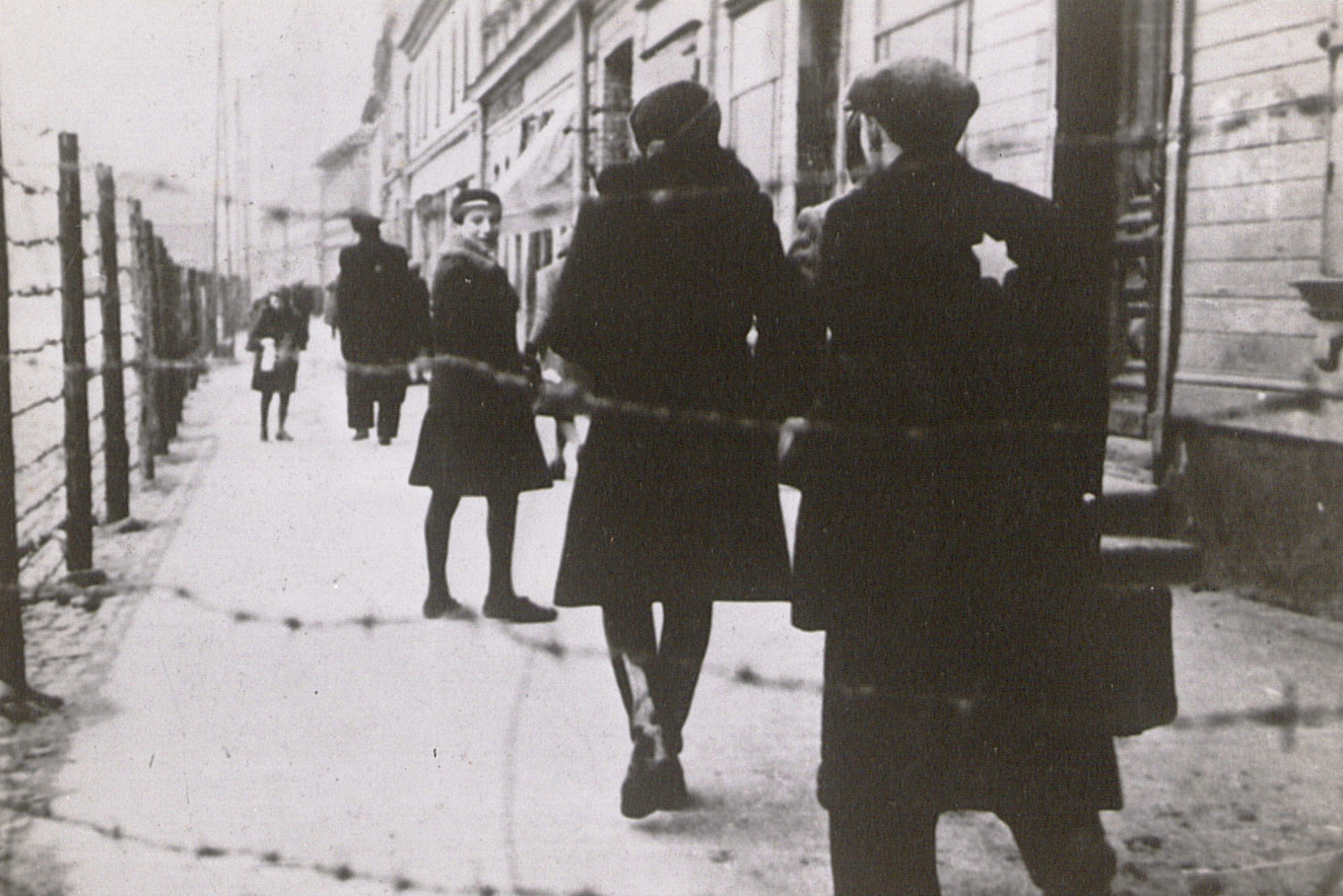 The Riga Ghetto during the Holocaust.